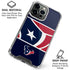 NFL Houston Texans Zone Block iPhone 16 Pro Clear Case